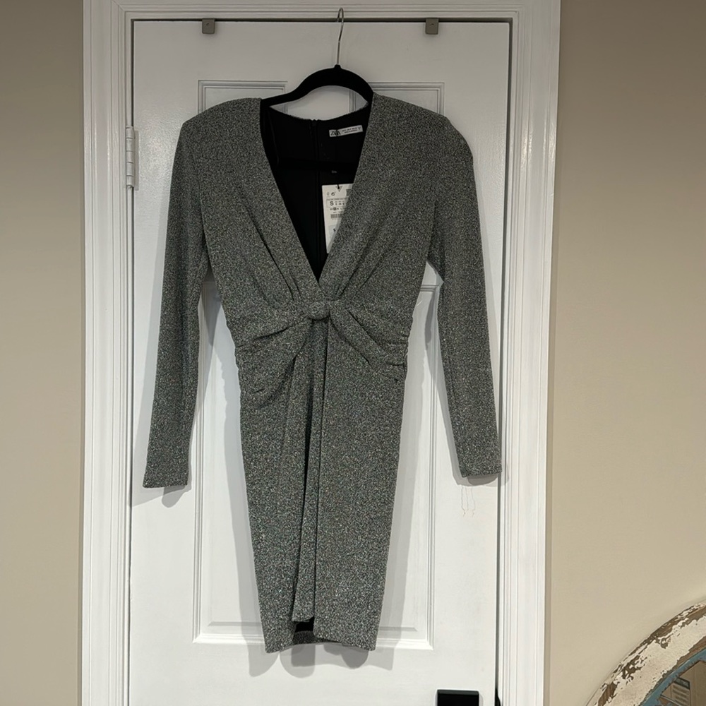 Zara Sparkly Bodycon Dress